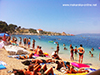 Makarska main beach summer