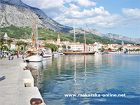 makarska riva port