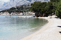 Podgora beach